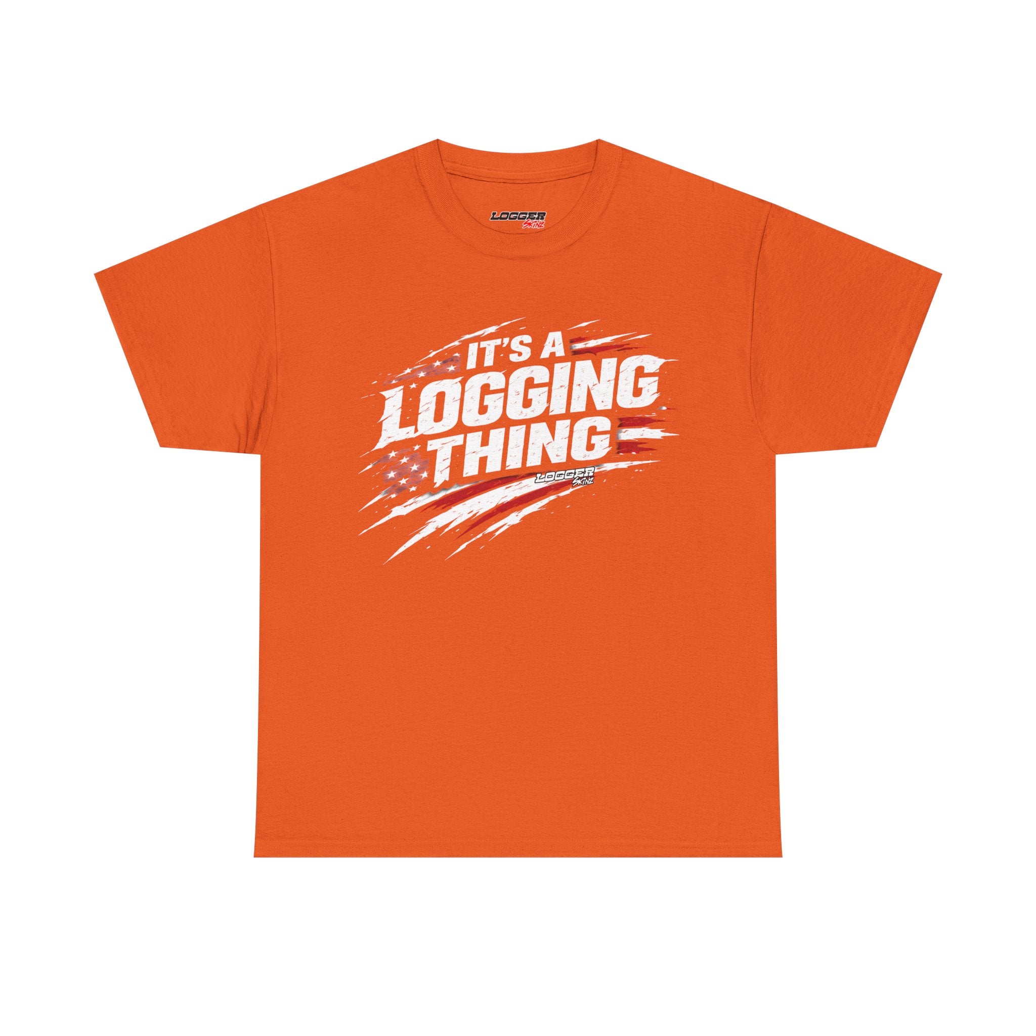 Logging Thing-Flag | Front | Tee