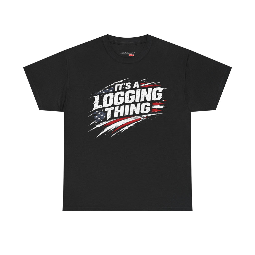 Logging Thing-Flag | Front | Tee