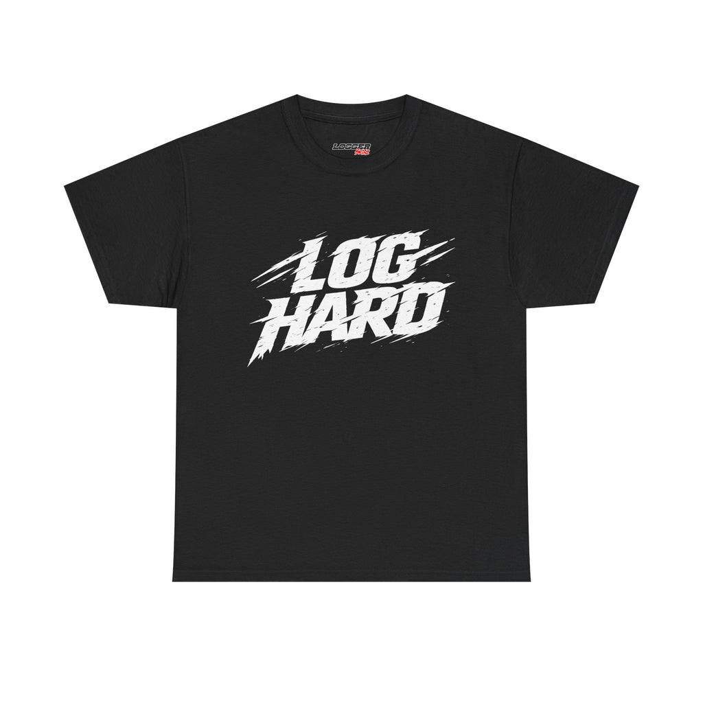 Log Hard | Front | Tee