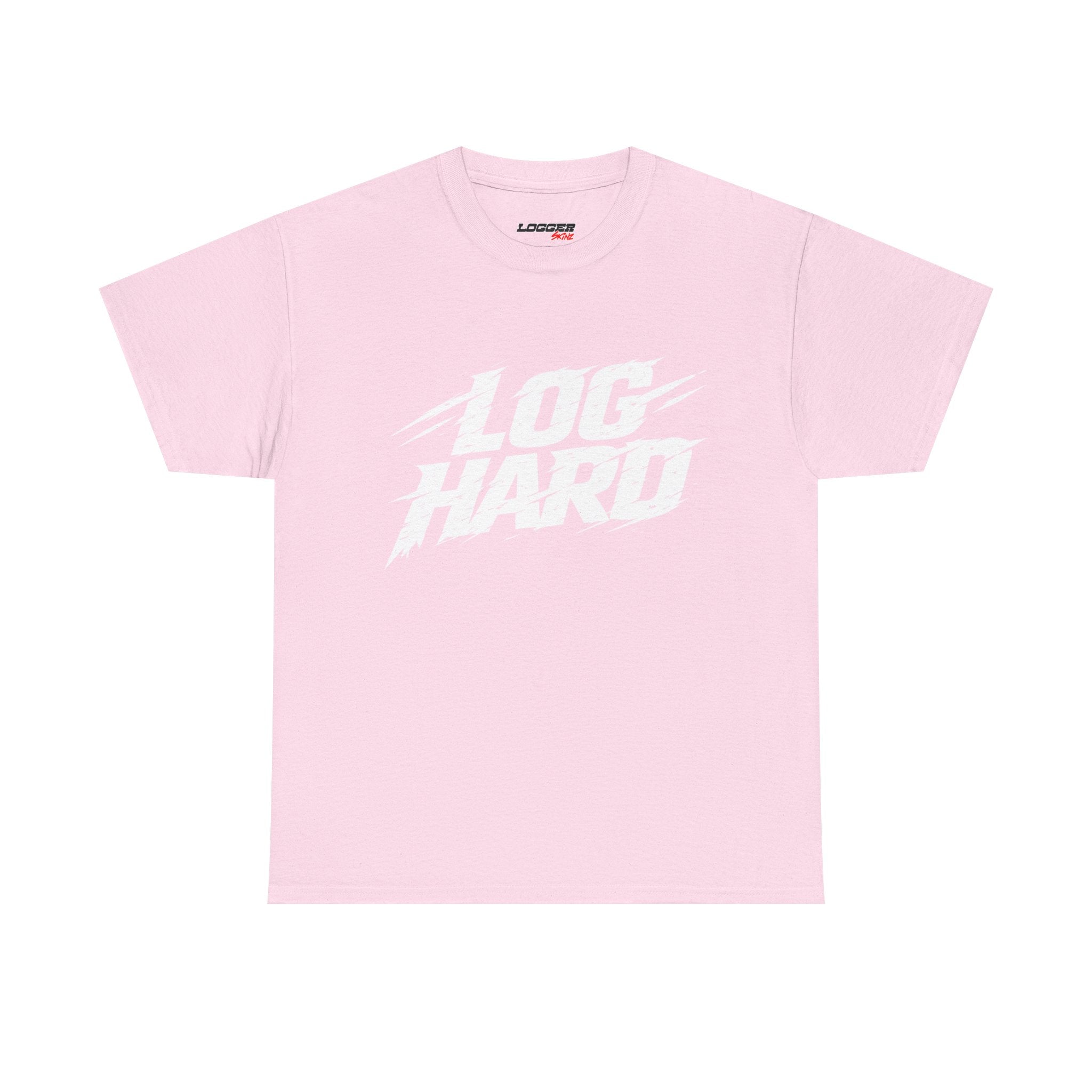 Log Hard | Front | Tee