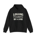Lifestyle not a Living  | Front | Hoodie