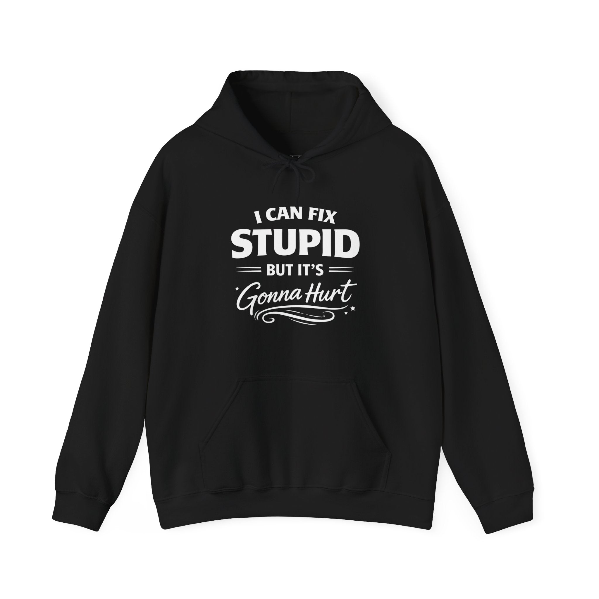 Fix Stupid B&W | Front | Hoodie