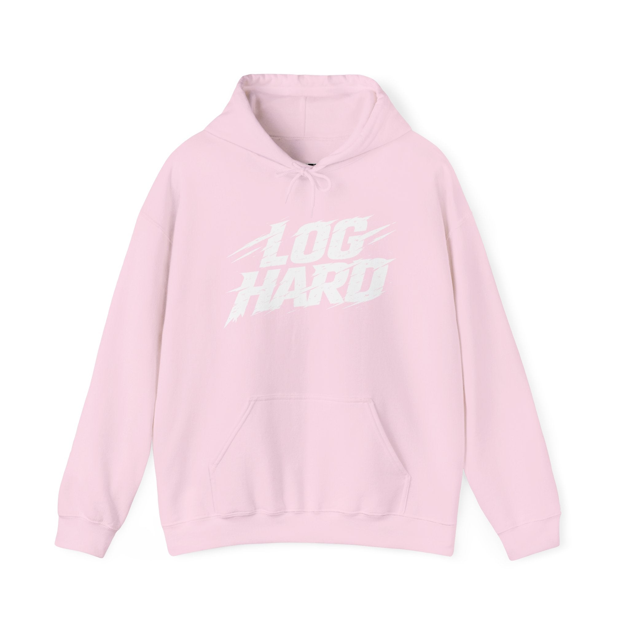 Log Hard | Front | Hoodie