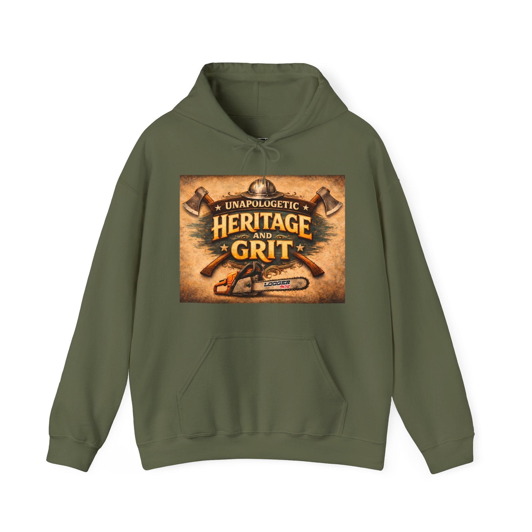 Heritage and Grit | Front | Hoodie