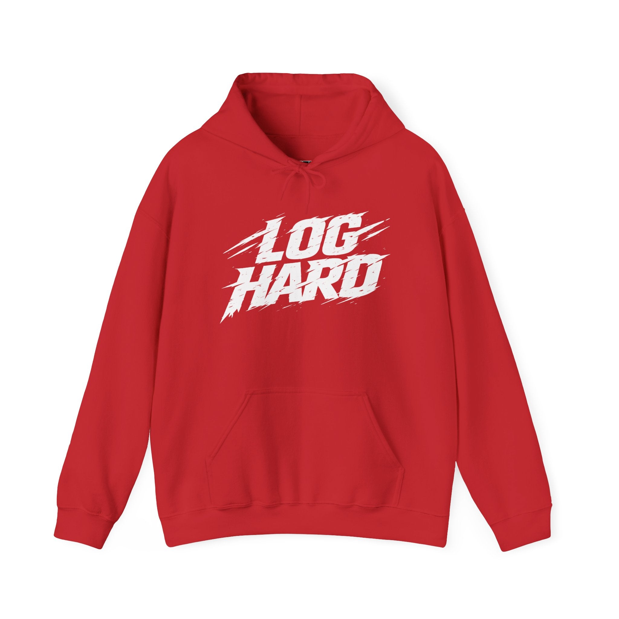 Log Hard | Front | Hoodie