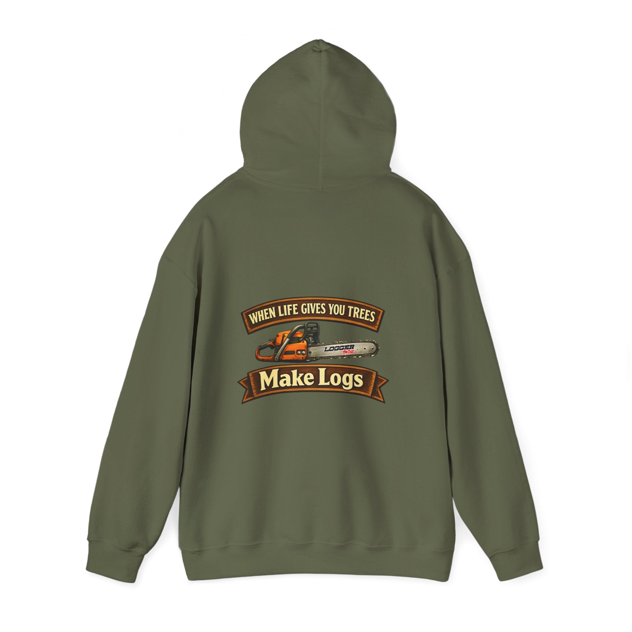 Make Logs | Back | Hoodie