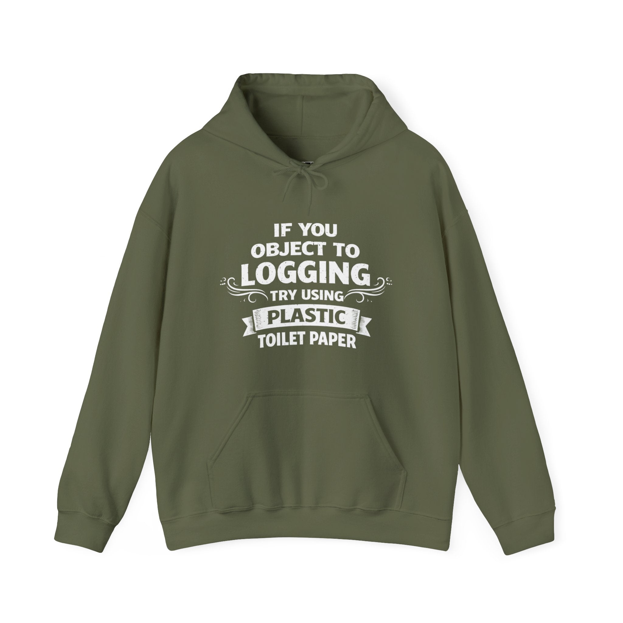 Object to Logging | Front | Hoodie
